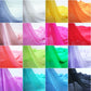 Sheer Poly Crepe Chiffon Fabric Semi-Transparent Drape Dress Craft Material 44" (Duck Egg)