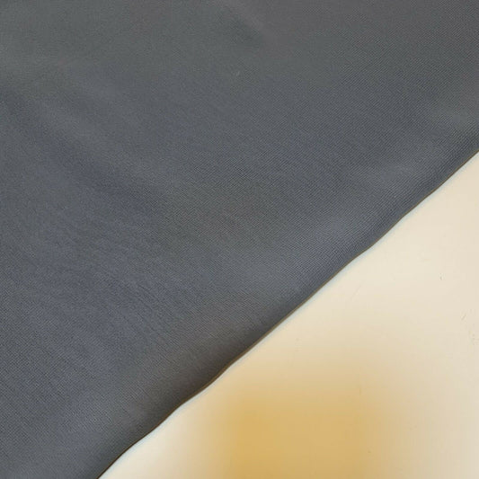 Transparenter Poly-Crêpe-Chiffon-Stoff, halbtransparent, für drapierte Kleider, Bastelmaterial, 111,8 cm (grau)