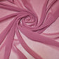 Sheer Poly Crepe Chiffon Fabric Semi-Transparent Drape Dress Craft Material 44" (Dusty Pink)