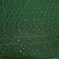 Broderie Anglais Sequin Embroidery ANGLAISE Soft Viscose Dress Craft Fabric 44" (Bottle Green)