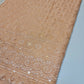 Broderie Anglais Sequin Embroidery ANGLAISE Soft Viscose Dress Craft Fabric 44" (Peach)