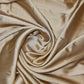 Luxury Glossy Charmeuse Silk Satin Weave Bridal Dress Polyester Fabric 58" (Gold-6)