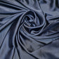 Luxury Glossy Charmeuse Silk Satin Weave Bridal Dress Polyester Fabric 58" (DARK NAVY- 10)