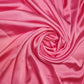 Luxury Glossy Charmeuse Silk Satin Weave Bridal Dress Polyester Fabric 58" (PINK -52)