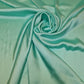 Luxury Glossy Charmeuse Silk Satin Weave Bridal Dress Polyester Fabric 58" (LIGHT MINT-35)