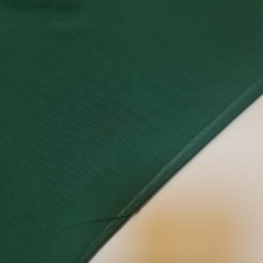 Transparenter Poly-Crêpe-Chiffon-Stoff, halbtransparent, für drapierte Kleider, Bastelmaterial, 111,8 cm (Flaschengrün)
