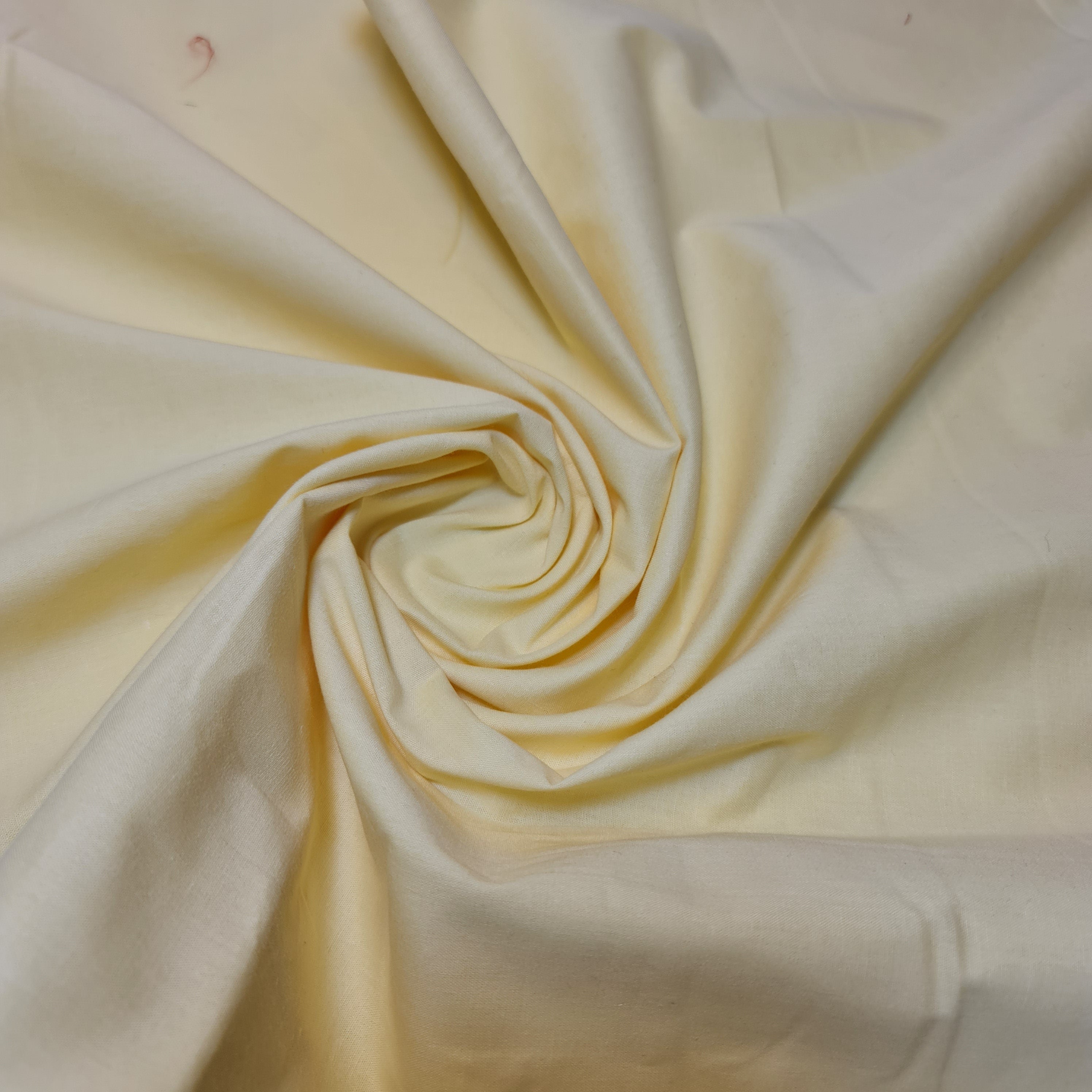 Lemon Cambric Cotton Fabric – Dress Lining, Craft & Costume Material ...