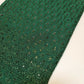 Broderie Anglais Sequin Embroidery ANGLAISE Soft Viscose Dress Craft Fabric 44" (Bottle Green)