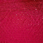 Broderie Anglais Sequin Embroidery ANGLAISE Soft Viscose Dress Craft Fabric 44" (Cerise Pink)