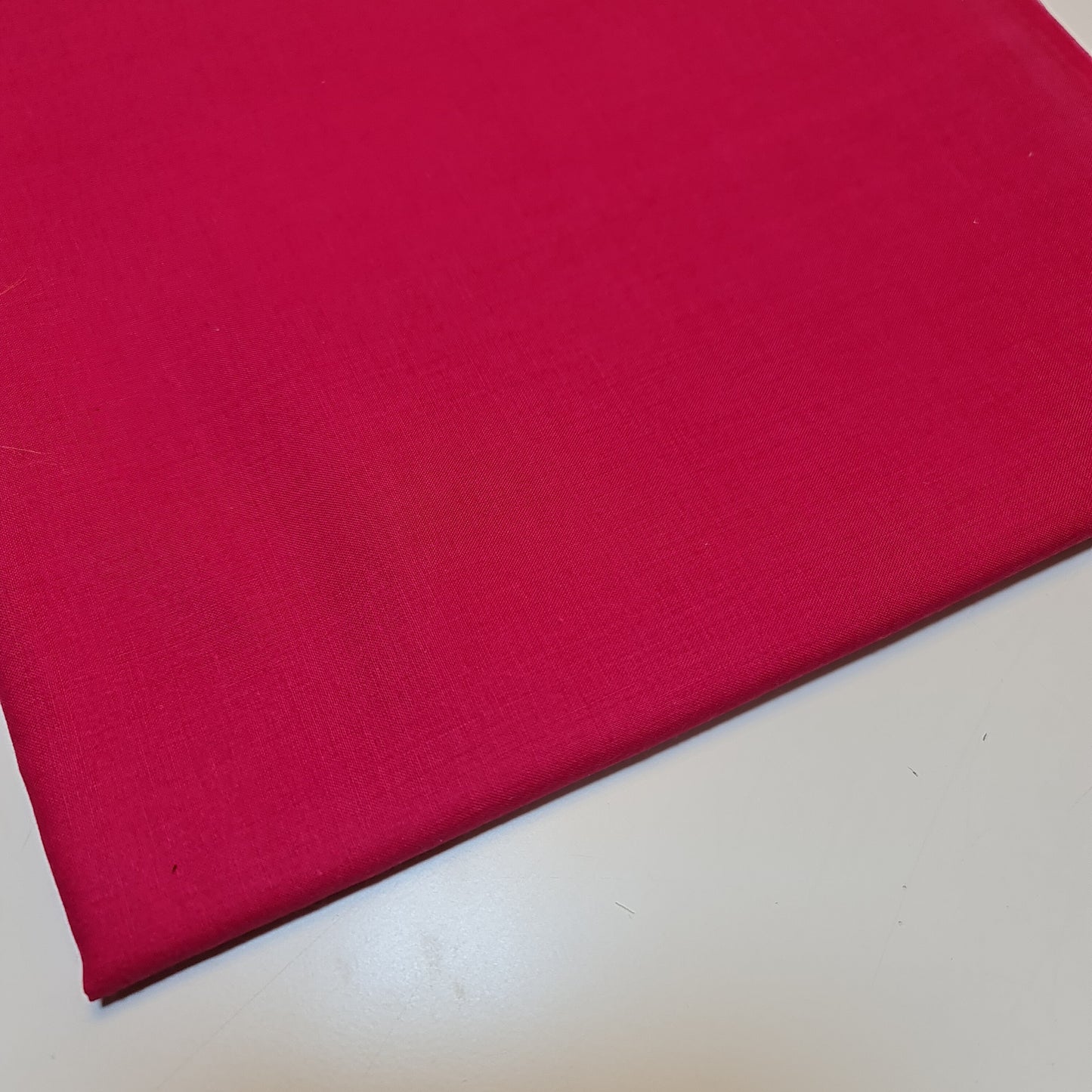 Plain 100% Cotton Voile Rubia Lining Turban Dastaar Curtain Fabric (90cm Wide) - Fuchsia