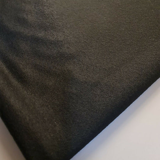 Black Sweatshirt T-shirt Viscose Brushed Fabric Hoodie Jersey School Material58"