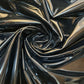 Black Plain Leather Look Gloss PVC Spandex Latex Stretch Dress/Craft Fabric 58"