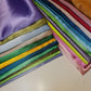 Plain Silky Satin Fabric 50+ Colours Dress Craft Wedding Crepe Back Material 58" (Light Gold)