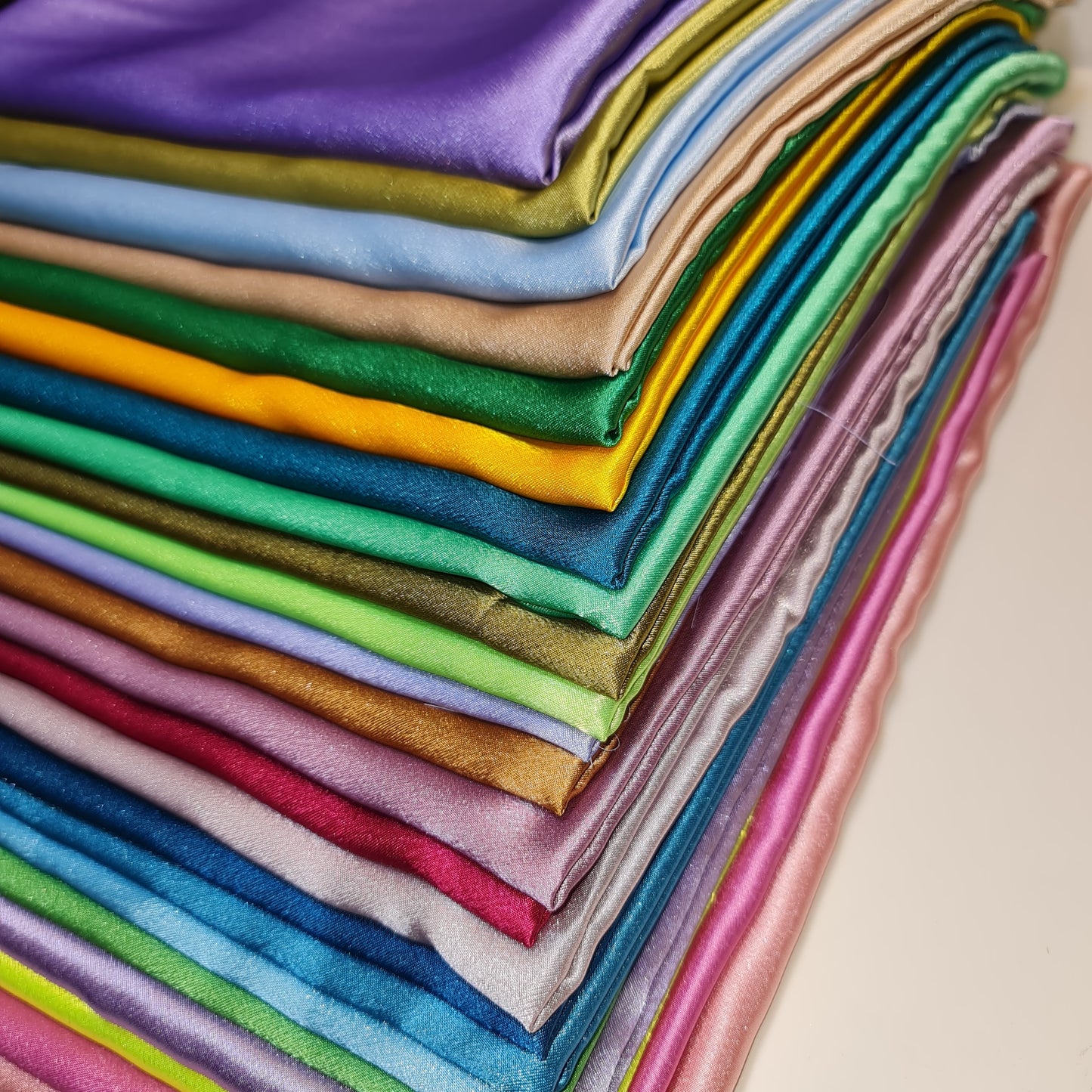 Plain Silky Satin Fabric 50+ Colours Dress Craft Wedding Crepe Back Material 58"  (Turquoise)