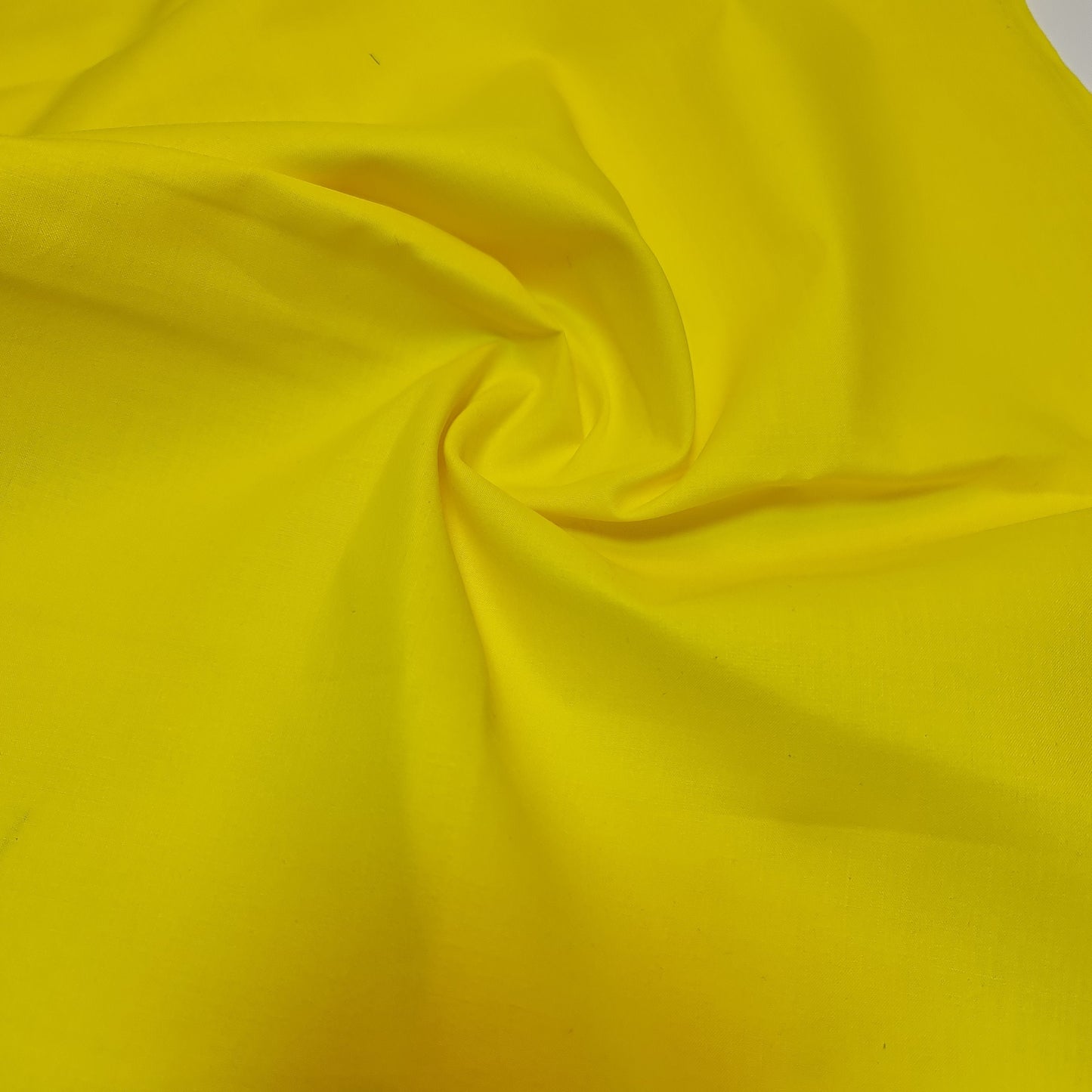 Plain 100% Cotton Voile Rubia Lining Turban Dastaar Curtain Fabric (90cm Wide) - Yellow