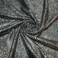 Silver Black Snake Skin Viscose Jersey Fabric Stretch Kids Animal Print 58"