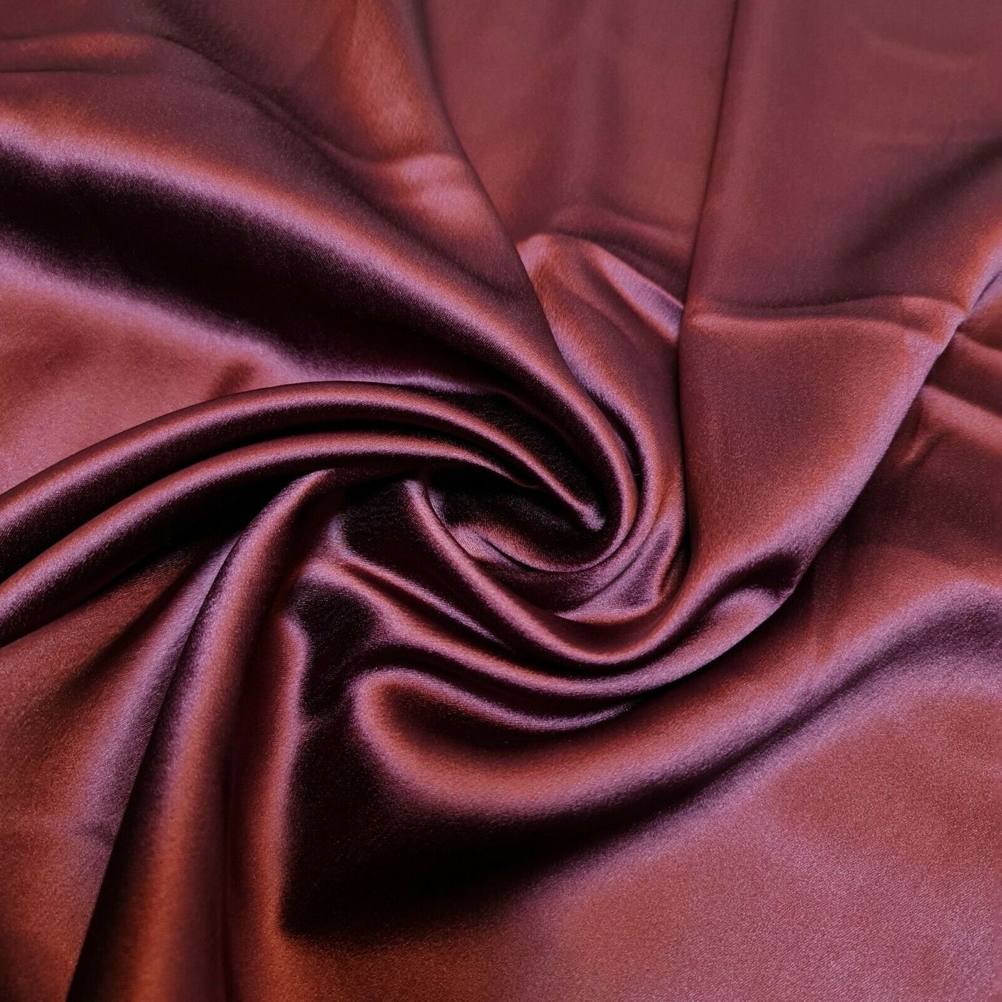 Glossy Charmeuse Silk Satin Bridal Dress Polyester Lining Craft Fabric 44" Meter