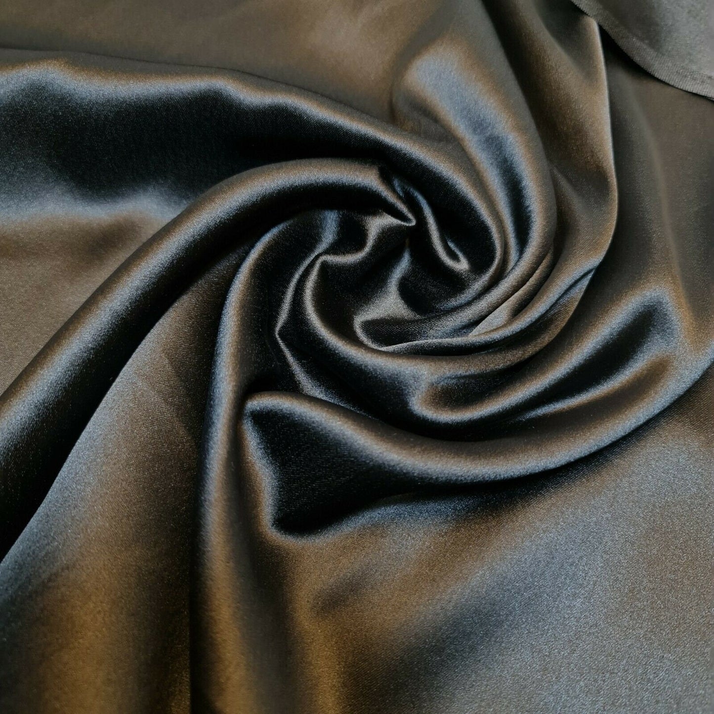 Glossy Charmeuse Silk Satin Bridal Dress Polyester Lining Craft Fabric 44" Meter