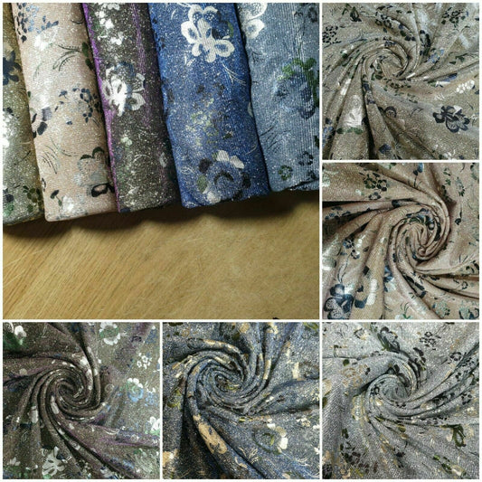 Schimmernder, glänzender Stretch-Glitzer-Nylonstoff für Hintergrund und Tischdekoration, Mondlicht, 147,3 cm