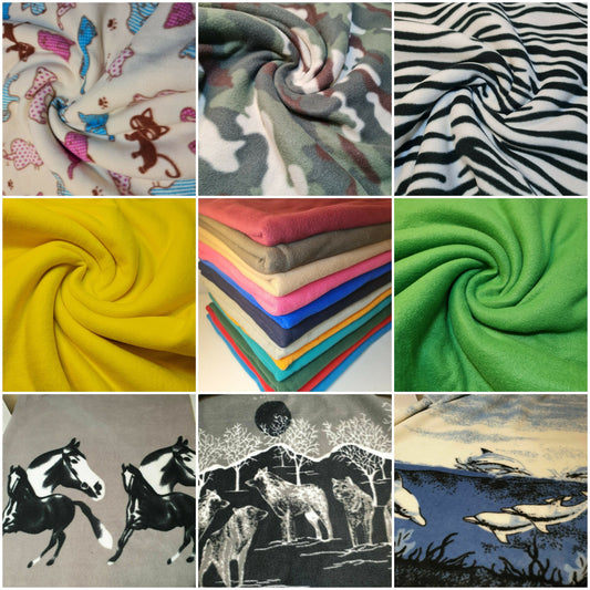 Polarfleece-Stoff, Premium-Qualität, einfarbig, Anti-Pilling, weich, warm, Wintermaterial 58