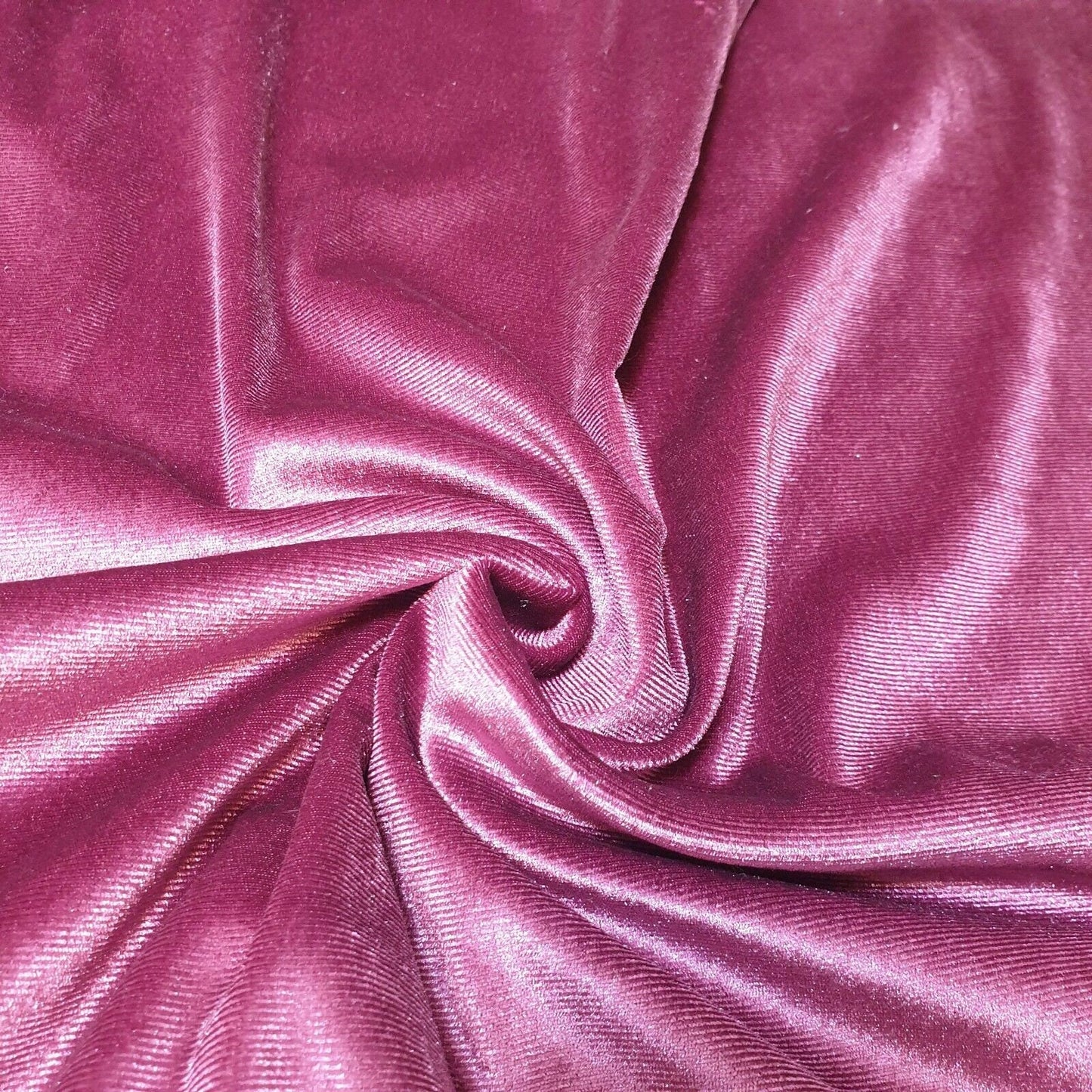 Plain Velvet Quality Soft Velour Premium Stretch Dress Fabric Material 58" Wide