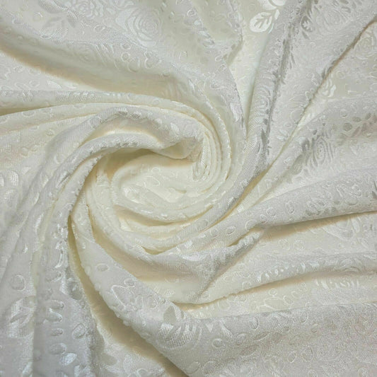 Einfarbiger, weicher Samtstoff in Premium-Stretchqualität, Kleiderstoff, 147,3 cm breit