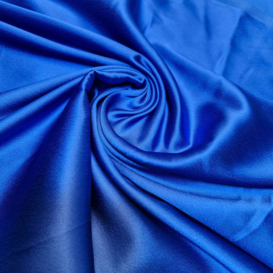 Glänzender Charmeuse Seidensatin Brautkleid Polyester Futter Bastelstoff 44" Meter