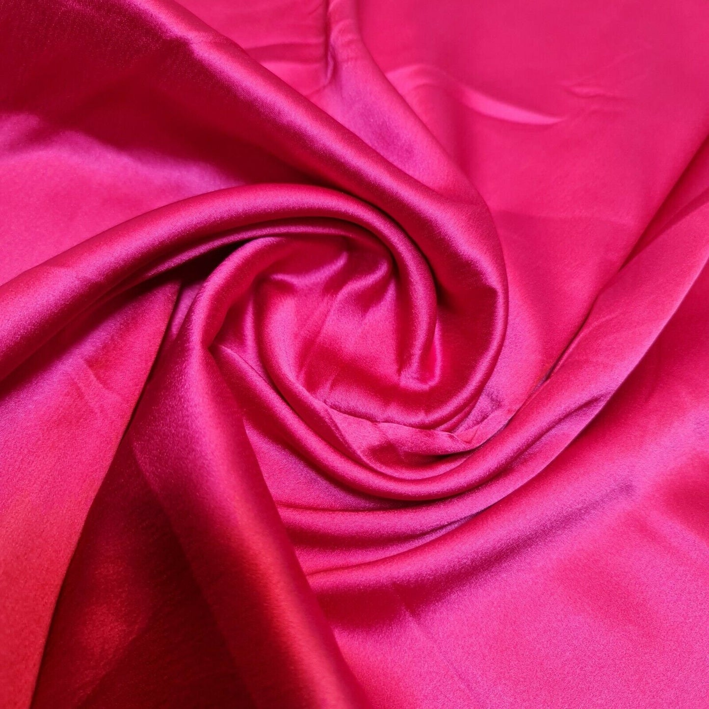 Glossy Charmeuse Silk Satin Bridal Dress Polyester Lining Craft Fabric 44" Meter