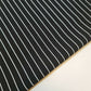 Black Stripe Scuba Crepe Material Jersey Dress Craft Fabric 58" Meter