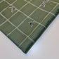 100% Cotton Drill Twill Fabric Aztec Print Checks Craft Dress Apron Material 58" Meter