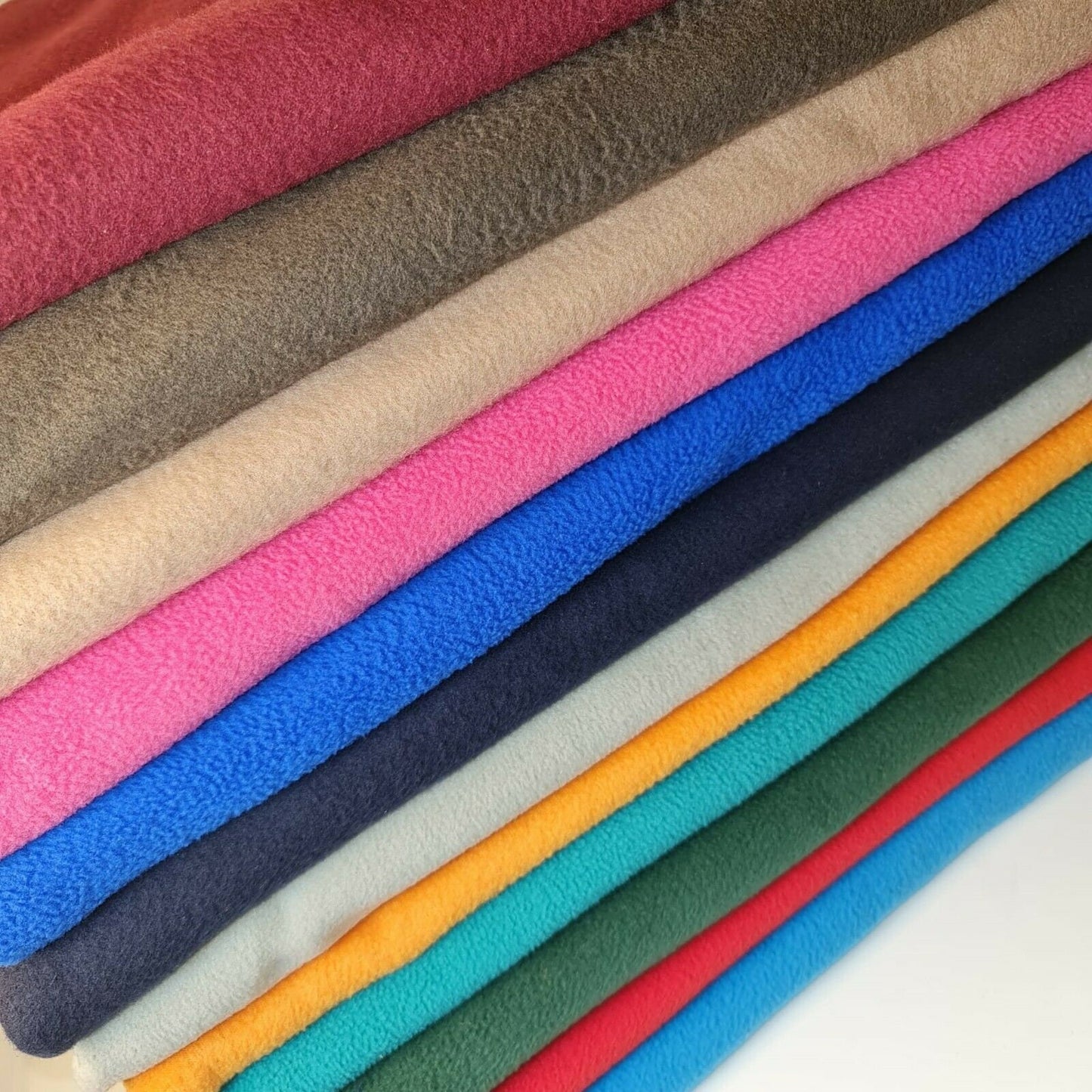 Polar Fleece Fabric Premium Quality Plain Anti Pill Soft Warm Winter Material 58