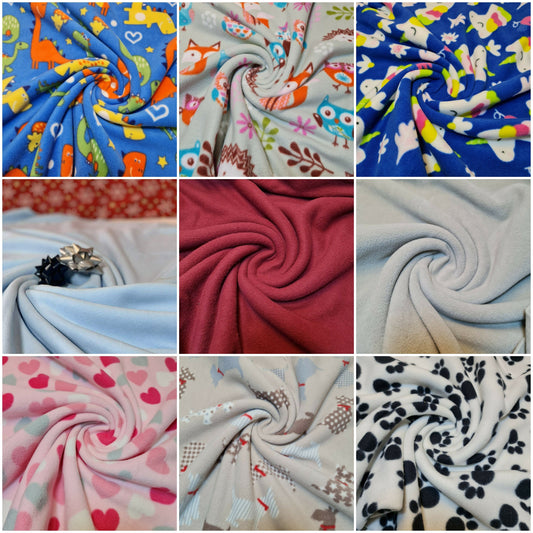 Polarfleece-Stoff, Premium-Qualität, einfarbig, Anti-Pilling, weich, warm, Wintermaterial 58