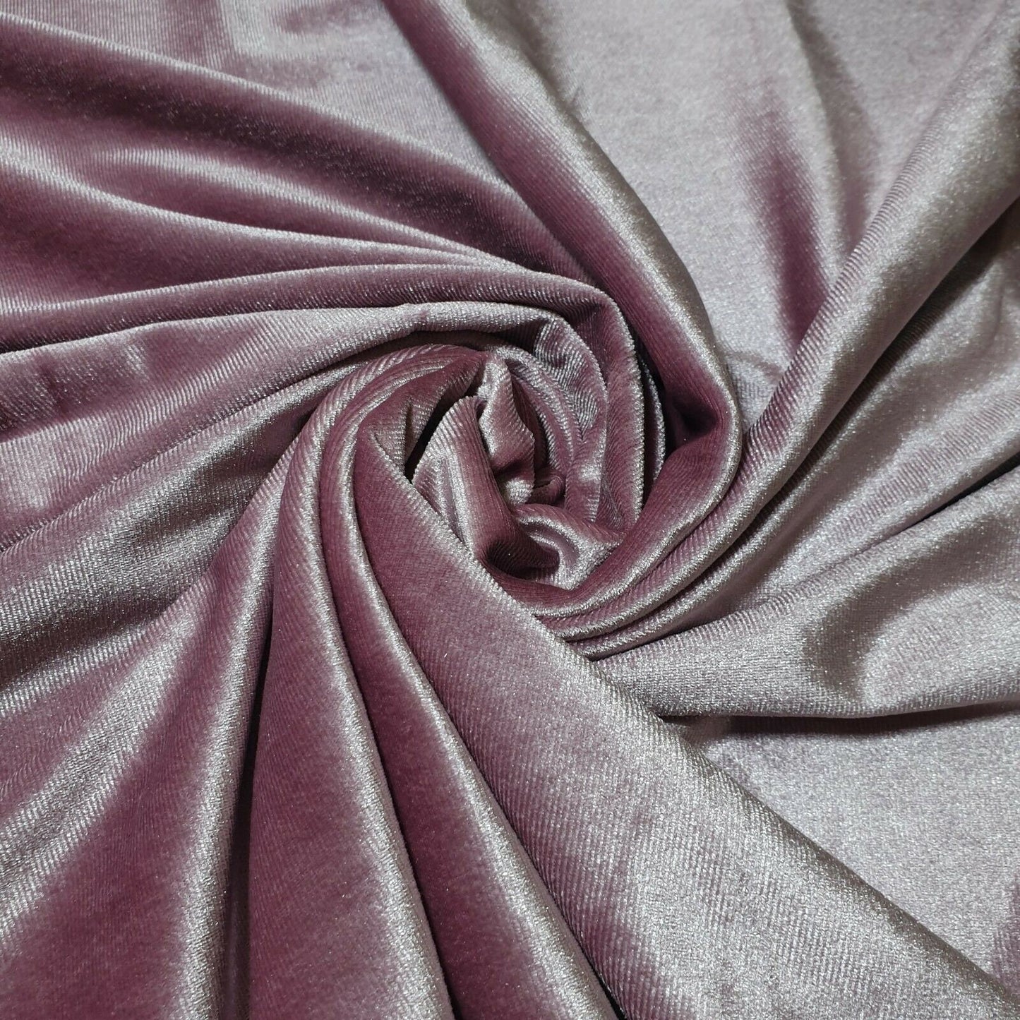 Plain Velvet Quality Soft Velour Premium Stretch Dress Fabric Material 58" Wide