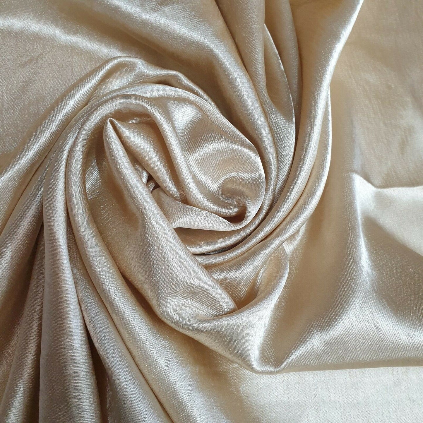 Schlichter seidiger Satinstoff, über 50 Farben, für Kleider, Bastelarbeiten, Hochzeiten, Krepprückenmaterial, 147,3 cm