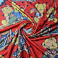 Red Scuba Paddington Bear Teddy Child Book Print Stretch Dress Craft Fabric 58"