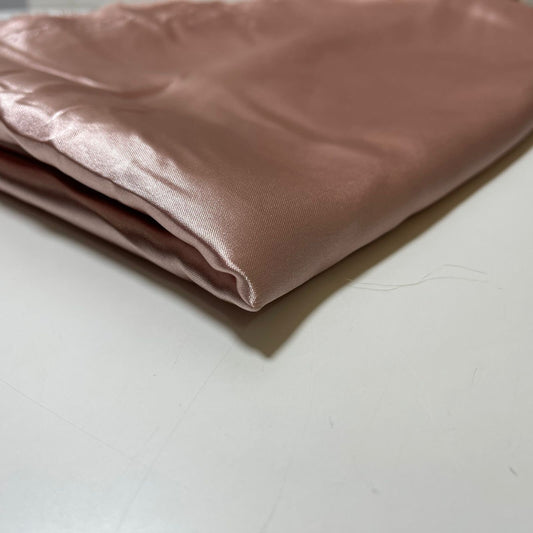 Luxuriöser, glänzender Charmeuse-Seidensatin-Webstoff für Brautkleider, Polyesterstoff, 147,3 cm