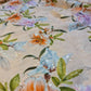 Peach Soft Polycotton Floral Broderie Anglaise Craft Dress Drape Fabric 44"