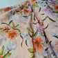 Peach Soft Polycotton Floral Broderie Anglaise Craft Dress Drape Fabric 44"