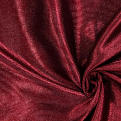 Silky Satin Fabric Dress Craft Fabric Plain Luxury Wedding Material 150 cm Wide