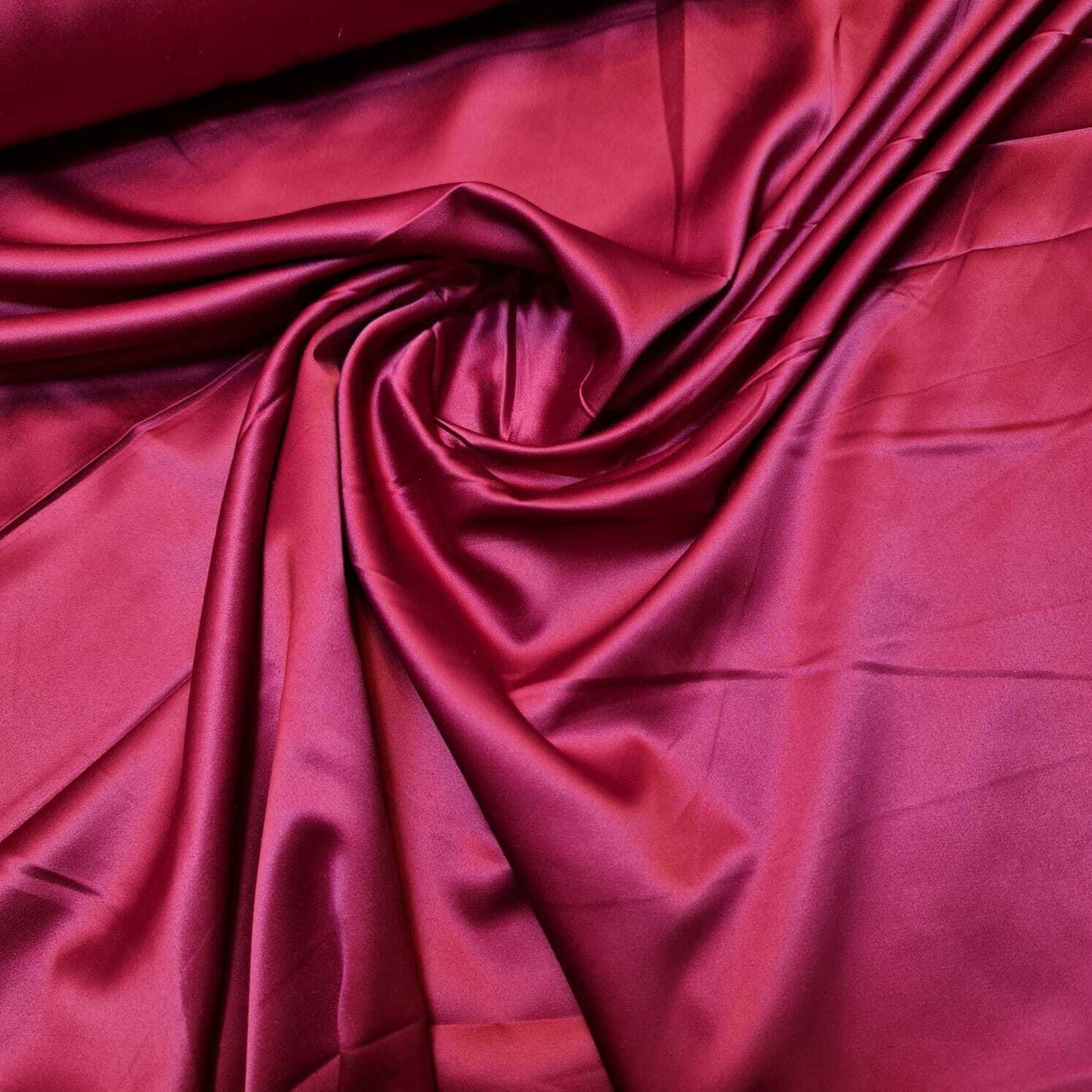 Silky Satin Fabric Dress Craft Fabric Plain Luxury Wedding Material 150 cm Wide