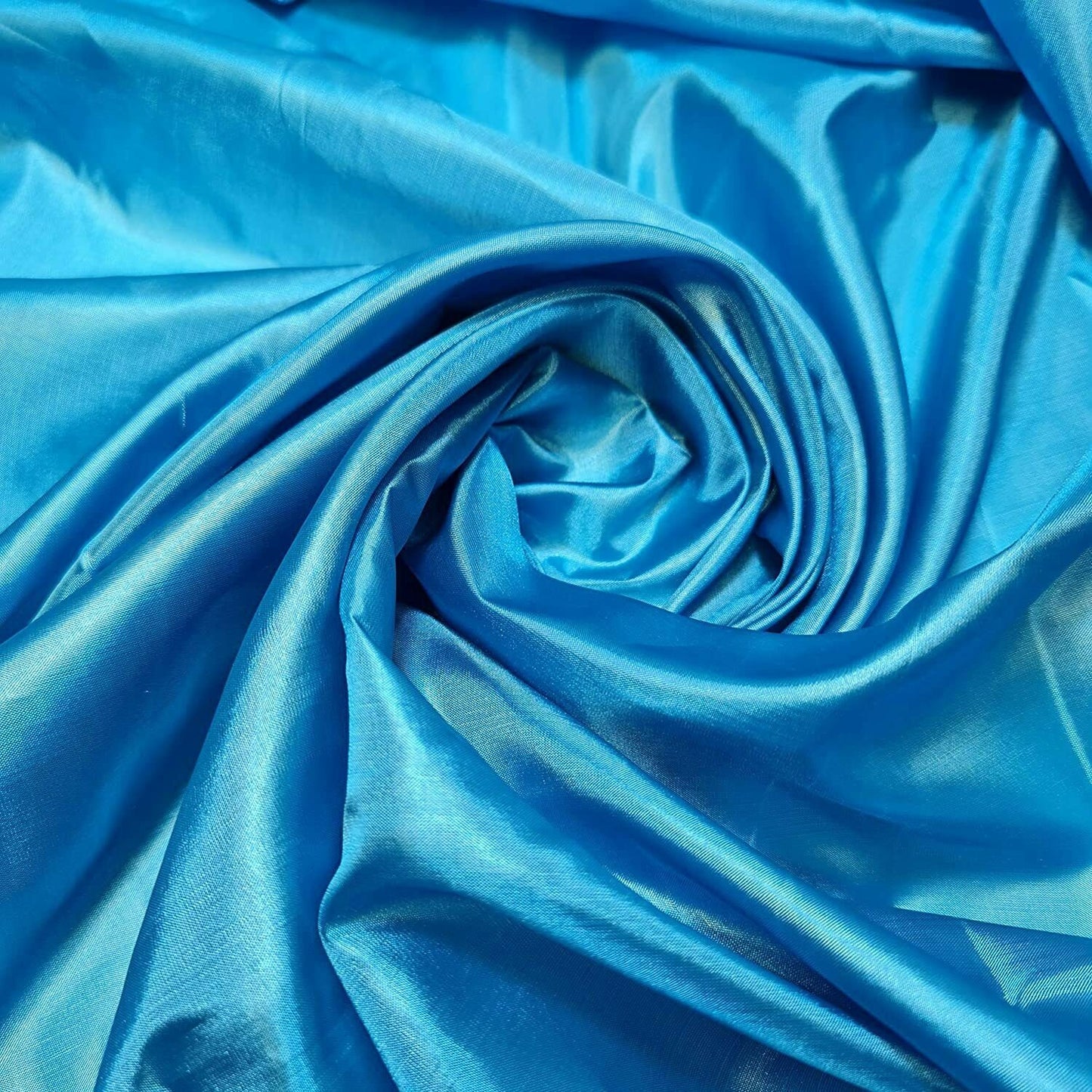 45 Colours Plain Coloured Habotai Silk Lining Fabric Pure Polyester 150cm Wide