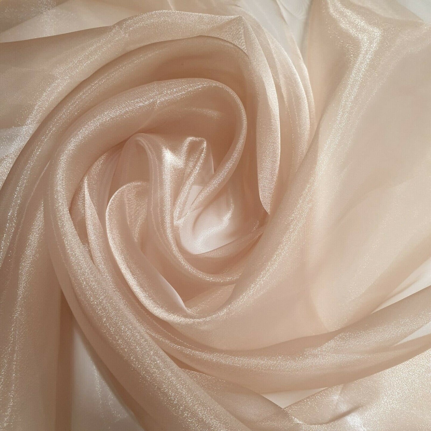 Sheer Organza Fabric Voile Drape Curtain, Wedding Fabric 150cm Organdie By Meter