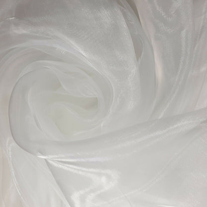 Sheer Organza Fabric Voile Drape Curtain, Wedding Fabric 150cm Organdie By Meter