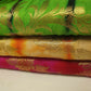 Indian Faux Silk Brocade Banarasi Dress Craft Dress Cushion Fabric 44" By Meter