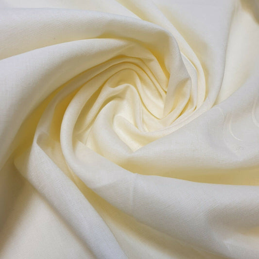 100% Cotton Voile Rubia Cambric Mercerised Plain Craft Dress Lining Fabric 44"