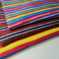 Rainbow Stripe Fabric 100% Cotton Jersey Stretch PRIDE Multi Colour Material 58"