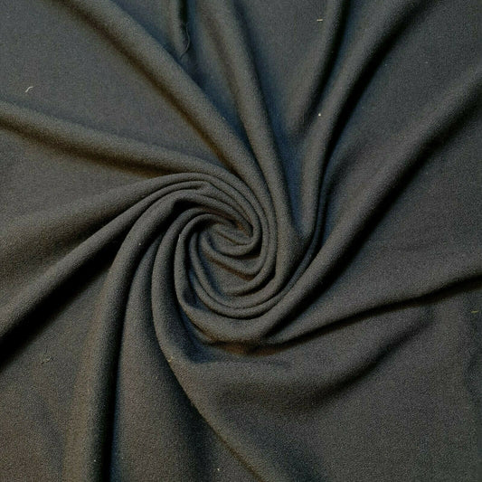 Navy Blue Crepe Lining Fabric Soft Touch Dress 58" Clearance Per Metre