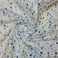 Clearance 100% Cotton Baby Ivory Leopard Ditsy Floral Dress Craft Material Meter
