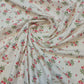 100% Cotton Baby Fabric Ivory Floral Vintage Ditsy Dress Craft Material Meter 44"