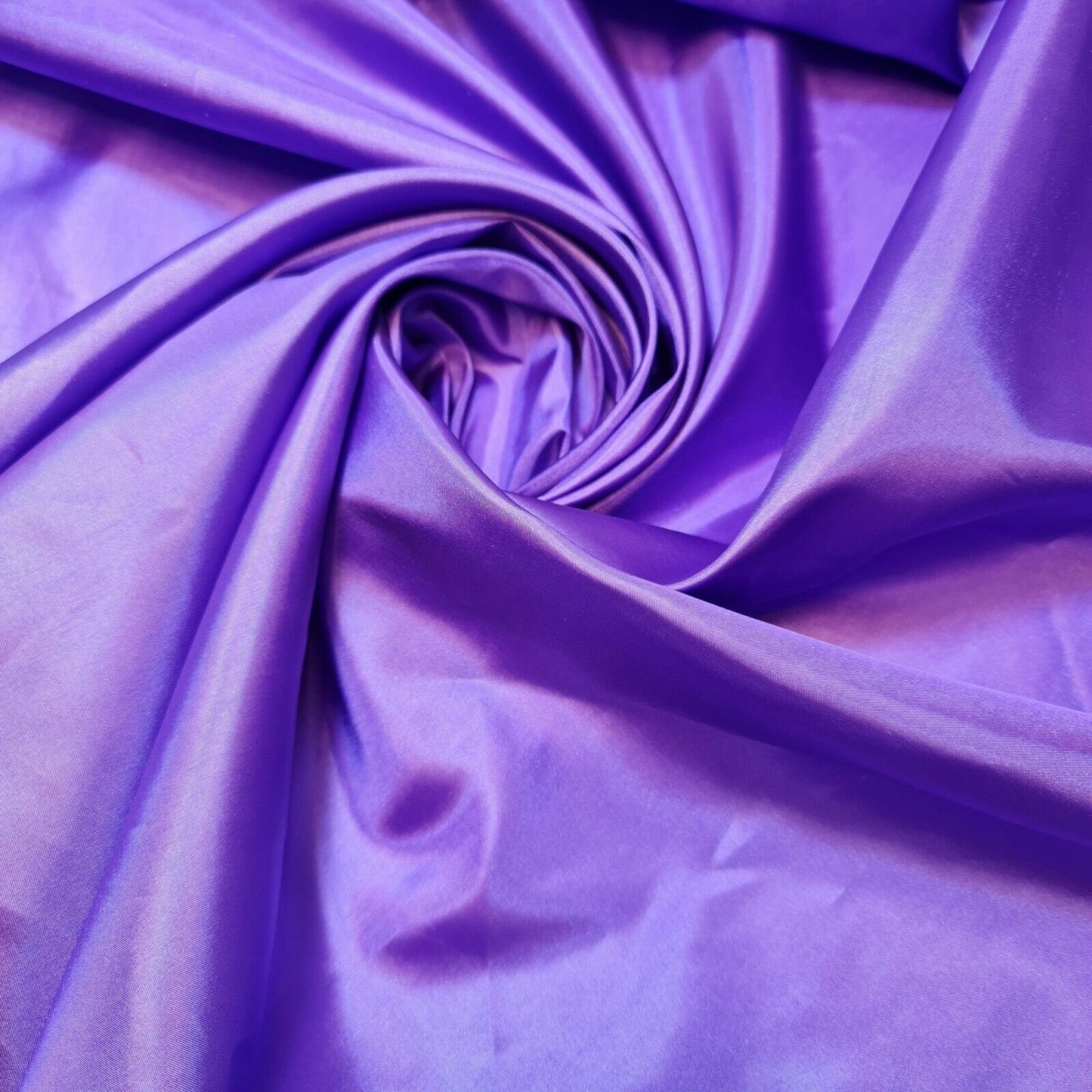 45 Colours Plain Coloured Habotai Silk Lining Fabric Pure Polyester 150cm Wide